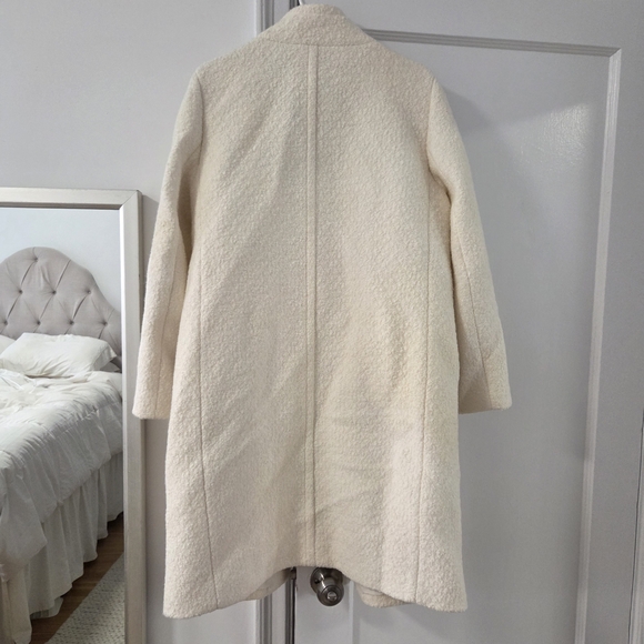 J. Crew Factory Cream Teddy Jacket - Picture 6 of 6
